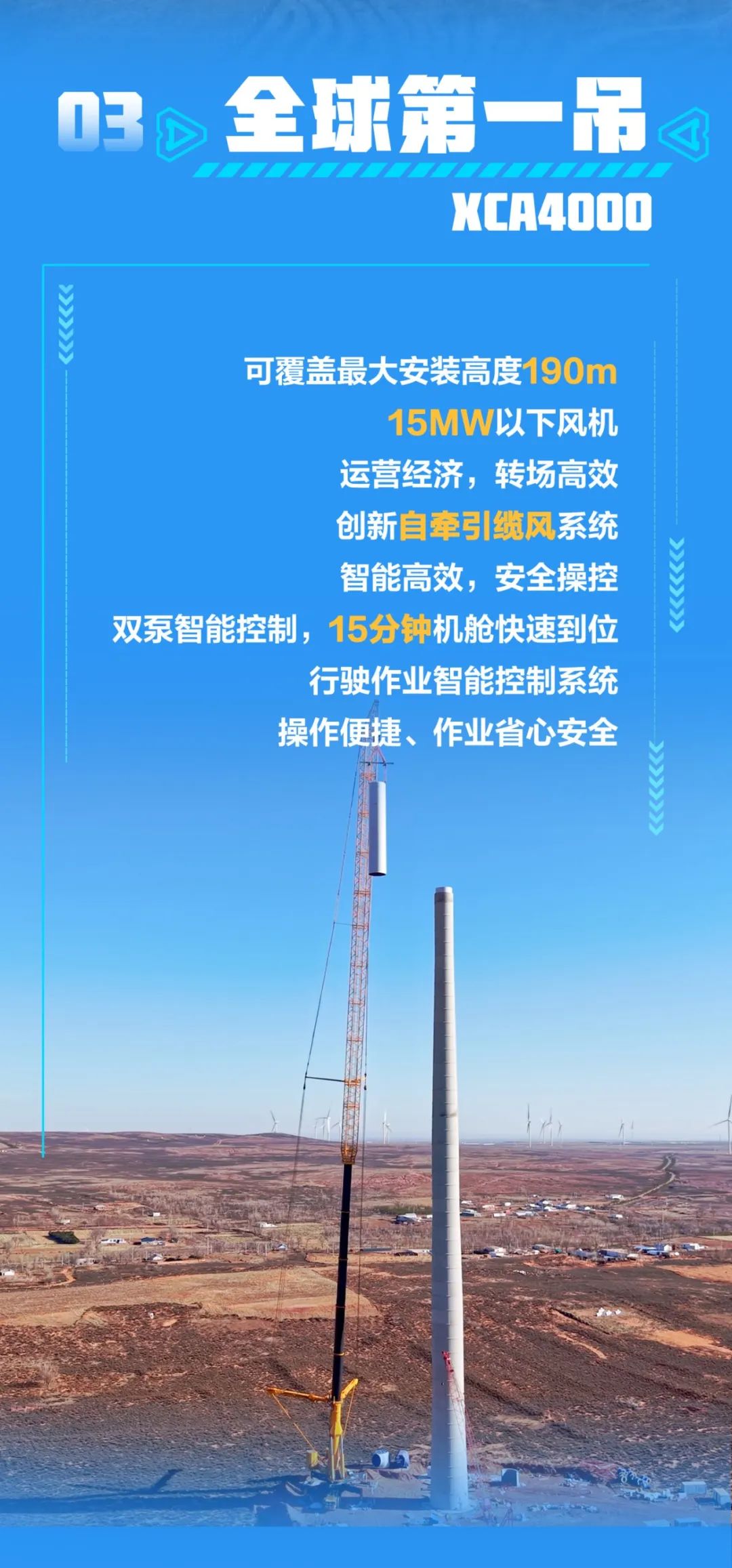 徐工集团：亚洲最大吨位风电正面吊正式投用