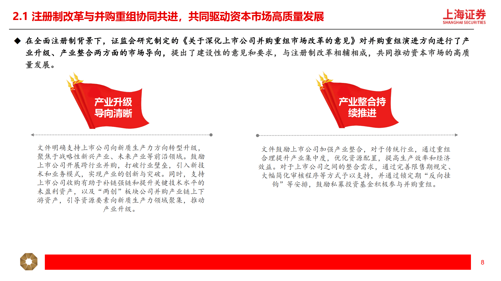 激发并购重组市场活力