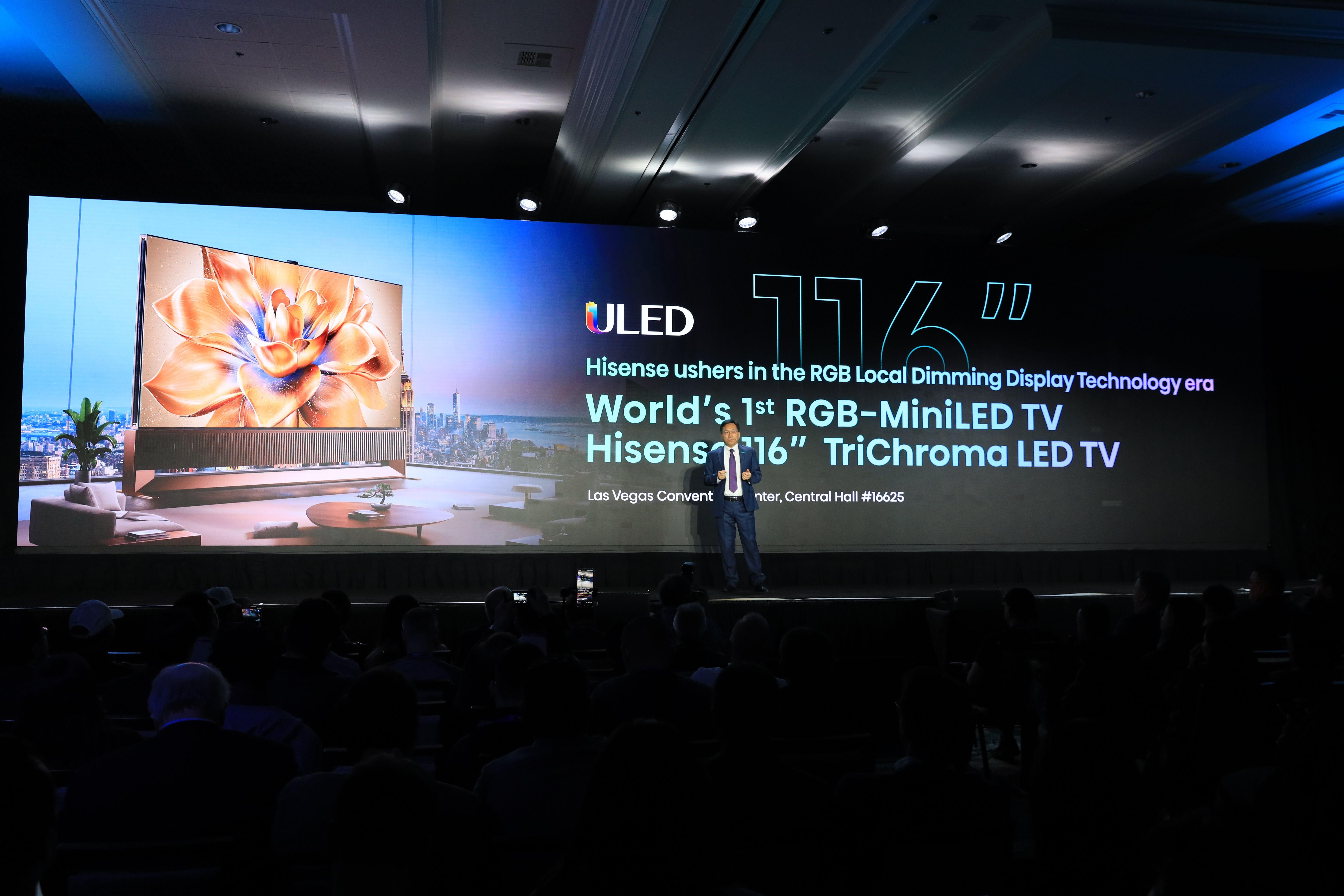 海信发布UX2026款RGB-Mini LED电视