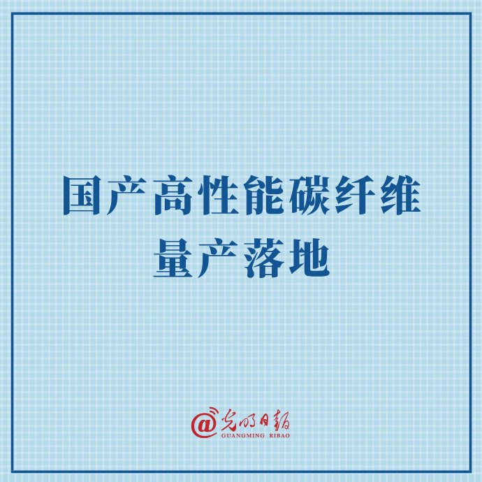 我国在超高强度碳纤维生产领域实现重大跨越